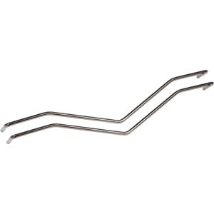 6 mm Luidspreker Gril geanodiseerde stainless steel strips voor 300 mm Chassis in donke - 27427 - GIES 12DC