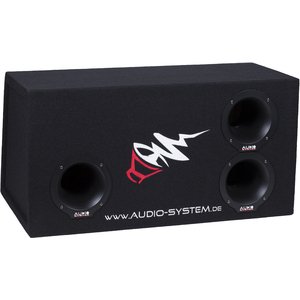 AUDIO SYSTEM enkelvoudige bandpass lege behuizing. Bandpass-behuizing van 75 Liter voor 30 cm Bas - 27536 - BP12