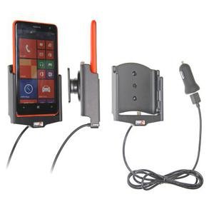 Nokia Lumia 625 Actieve houder met 12V USB plug. Let op: Uitlopend artikel, Kan niet retour! - 27713 - 521603