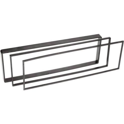 1-DIN Paneel Citro&euml;n C2/ C3/ C4/ C6/ Jumper/ Jumpy - Peugeot 307/ 1007 Kleur: Zwart - 281040 08 - 281040-08