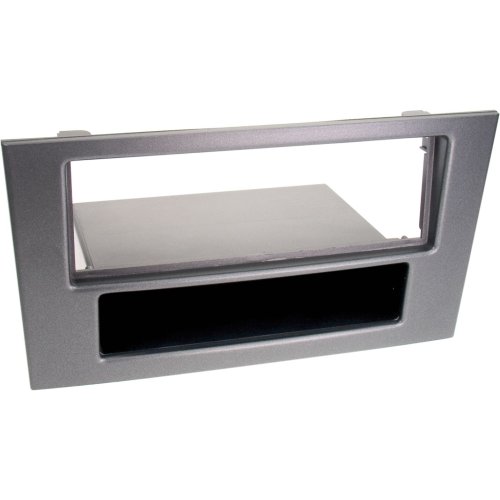 1-DIN Paneel met aflegbakje. Ford Mondeo (B4Y/B5Y/BWY Facelift) 2003-2007 Kleur: Antraciet - 281114 07 - 281114-07