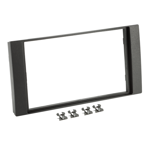 2-DIN Paneel Ford Ford Focus/ Fiesta/ C-Max/ Fusion/ Galaxy/ S-Max/ Transit/ Kuga Kleur: Zwart  - 281114 15 1 - 281114-15-1
