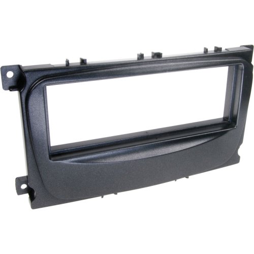 1-DIN Paneel Ford Mondeo /Focus / S-Max / Galaxy/ Tourneo  Kleur: Zwart - 281114 16 - 281114-16
