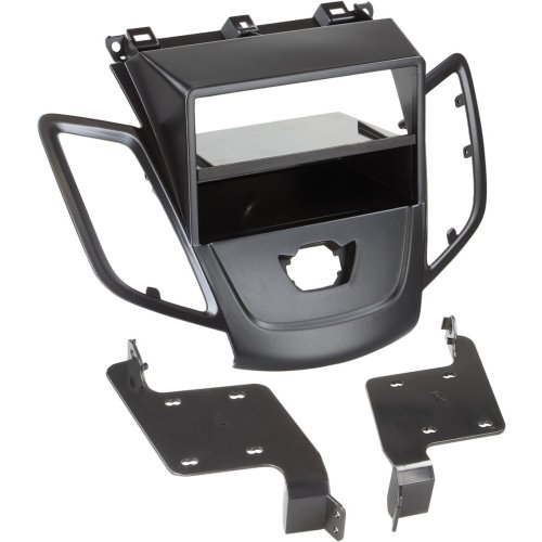 2-DIN Paneel Ford Fiesta | 2008-2017 | Kleur: Zwart  - 281114 20 1 - 281114-20-1