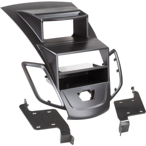 2-DIN Paneel Ford Fiesta met Multifunctioneel display 2008-2013 - Kleur: Zwart - 281114 21 1 - 281114-21-1