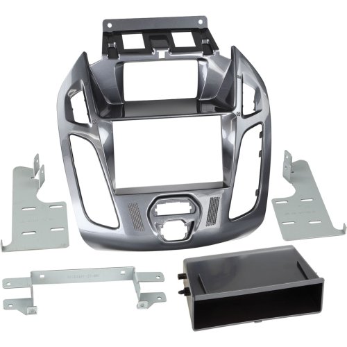 2-DIN Paneel met pocket Ford Transit Connect/ Tourneo 2014-2018 Kleur: Nebula - 281114 27 1 2 - 281114-27-1-2
