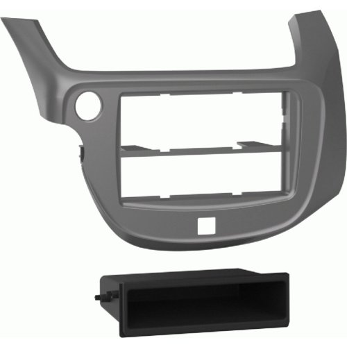 2-DIN radiopaneel met opbergvak Honda Fit/Jazz 2009-2013 (METRA) - 281130 27 1 - 281130-27-1