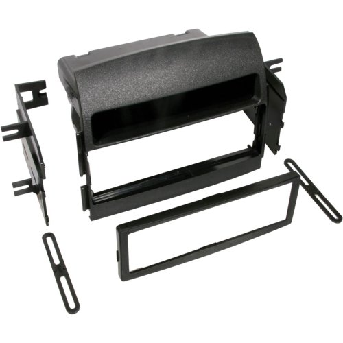 1-DIN Paneel met aflegbakje. Hyundai Sonata  (NF) 2005-2008 Kleur: Zwart - 281143 06 - 281143-06