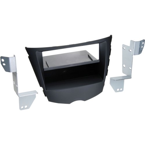 2-DIN Paneel Hyundai Veloster met Pocket 2012-2019 Kleur: Zwart   - 281143 41 - 281143-41