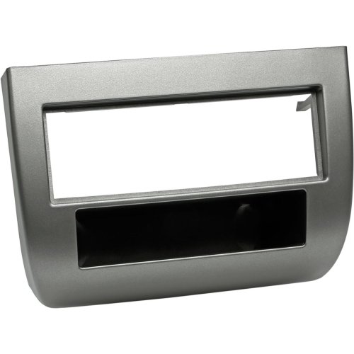 1-DIN Paneel met aflegbakje. Lancia Ypsilon (843) 2003-2011 Kleur: Antraciet - 281150 05 - 281150-05