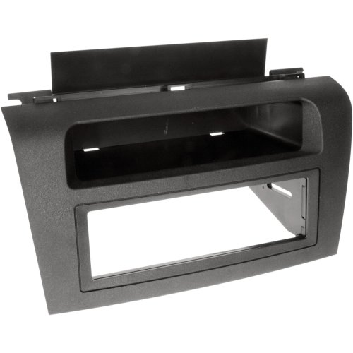 1-DIN Paneel met aflegbakje. Mazda 3 (BK) 2003-2009 Kleur: Zwart - 281170 02 - 281170-02