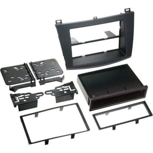 1-DIN Paneel Mazda 3 2009-2013 - Kleur: zwart (METRA) - 281170 09 - 281170-09