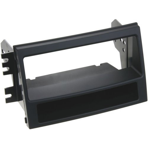 1-DIN Paneel met aflegbakje. Kia Soul (AM) 2009-2011 Kleur: Zwart (METRA) - 281178 25 - 281178-25