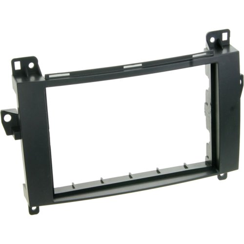 2-DIN Paneel Mercedes Benz A-Klasse/ B-Klasse/ Viano/ Vito - Kleur: Zwart - 281190 19 - 281190-19