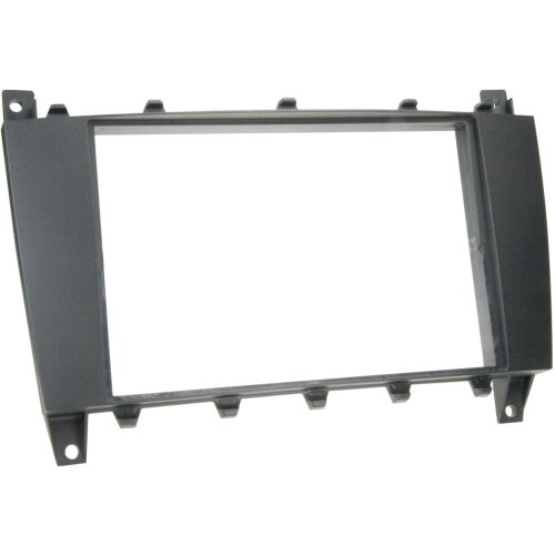 2-DIN Paneel Mercedes Benz C-Klasse (W203) 2004-2007 Kleur Zwart - 281190 20 - 281190-20