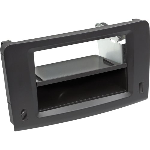 2-DIN Paneel Mercedes Benz M-Klasse/ G-Klasse met Pocket Kleur: Zwart - 281190 34 1 - 281190-34-1