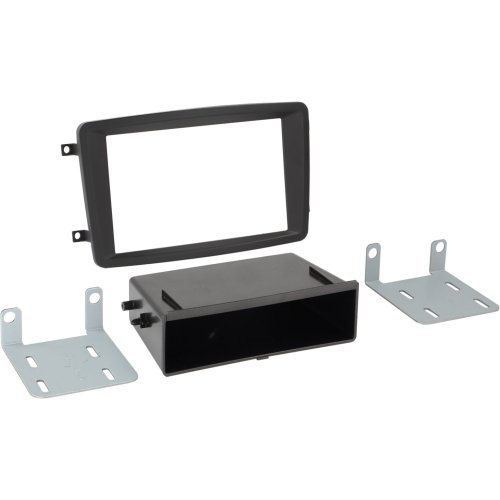 2-DIN Paneel Mercedes Benz C-Klasse/ CLK-Klasse/ Vito/ Viano Kleur: Zwart  - 281190 42 1 - 281190-42-1