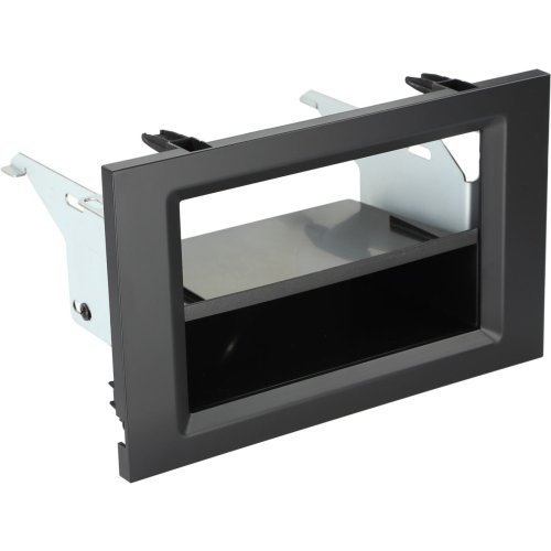 2-DIN Paneel met opbergvak Mercedes Benz Actros/Arocs - kleur: zwart - 281190 46 1 - 281190-46-1