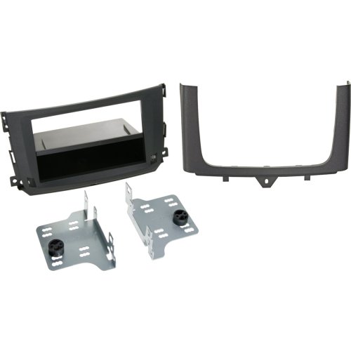 2-DIN Paneel met opbergvak Smart Fortwo OEM navigatie -> Kleur: Zwart - 281190 49 1 - 281190-49-1