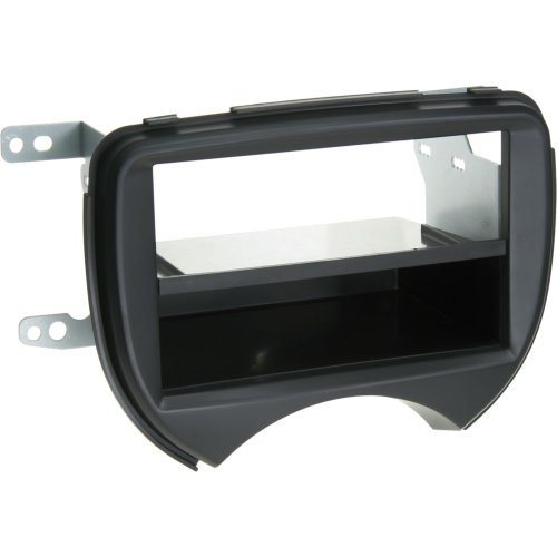 2-DIN Paneel Nissan Micra (K13)  03/2011-08/2013 Kleur: Zwart - 281210 03 2 - 281210-03-2