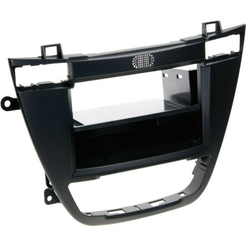 2-DIN Paneel Opel Insignia (G09) 11/2008-06/2013 Kleur: Zwart  - 281230 22 1 - 281230-22-1