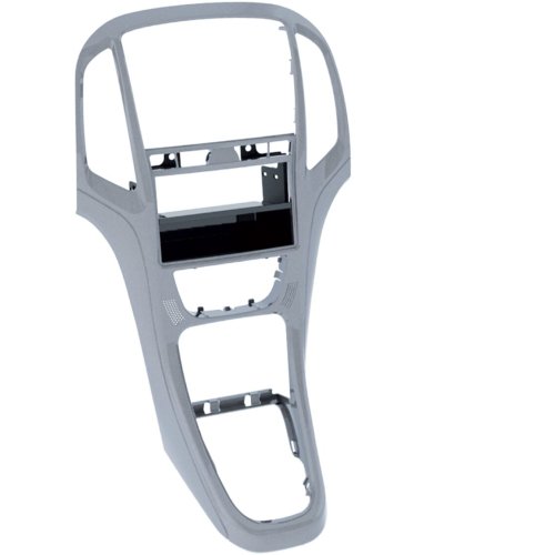 2-DIN Paneel Opel Astra J (P-J)  12/2009-08/2018 Kleur: Platina Zilver  - 281230 23 3 - 281230-23-3