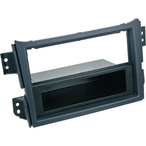 2-DIN Paneel Opel Agila (FXB22/FXB32) - Suzuki Splash  (FXB22/FXB32) 04/2008 -10/2014 - Kleur: Zwart - 281294 04 - 281294-04