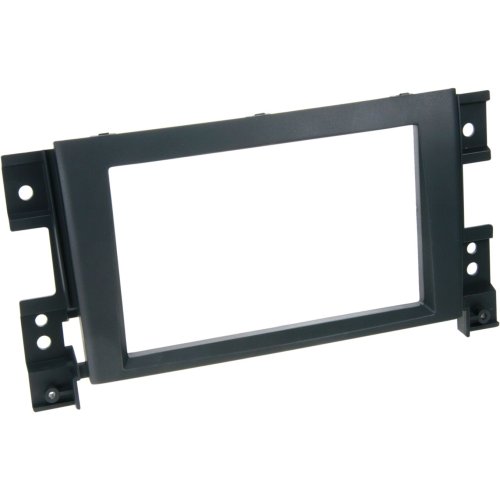 2-DIN Paneel Suzuki Grand Vitara (JT)  2005-2015 - Kleur: Zwart - 281294 06 - 281294-06
