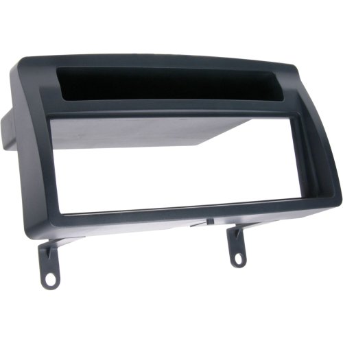 1-DIN Paneel met aflegbakje. Toyota Corolla 2001-2007 Kleur: Donkergrijs - 281300 02 - 281300-02