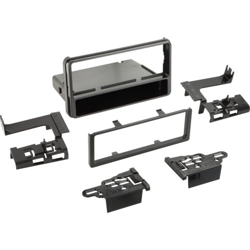 1-DIN Paneel Toyota Hilux (N25) 2005-2011  Kleur: zwart (METRA) - 281300 37 - 281300-37