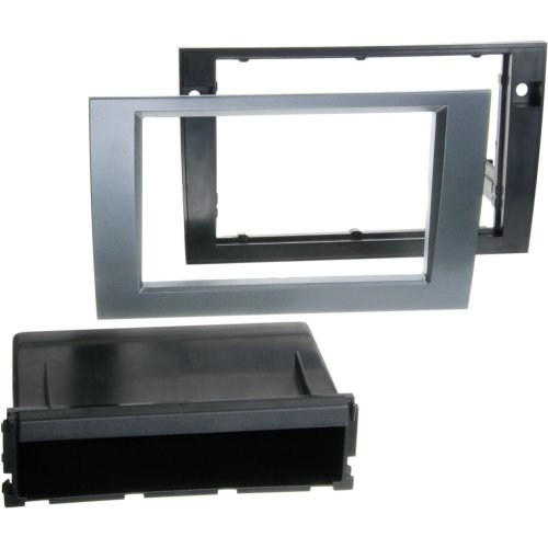 2-DIN Paneel Audi A4 (B6 / B7)  (8E) -Seat Exeo (3R)  Kleur: Antraciet - 281320 12 2 - 281320-12-2