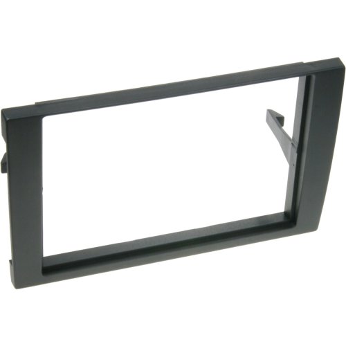 2-DIN Paneel Audi A4 B6 / B7 (8E)  - Seat Exeo (3R) - Kleur : Zwart - 281320 18 - 281320-18