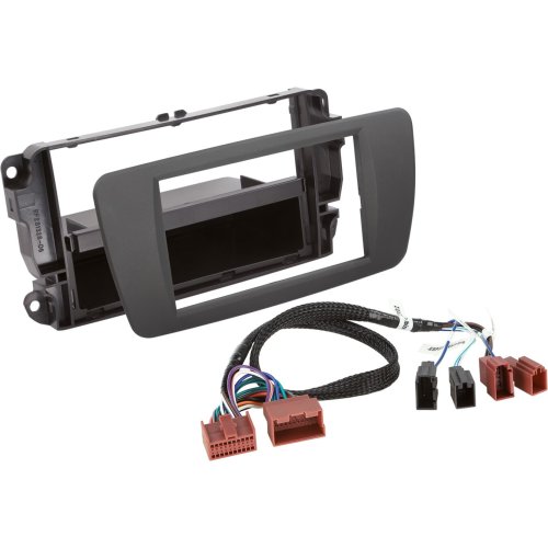 2-DIN Paneel met Aflegvak Seat Ibiza tuam grijs - 281328 08 3 - 281328-08-3
