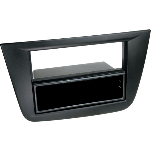 2-DIN Paneel Seat Altea (5P/5PN)/ Altea Xl (5P/5PN) / Toledo (5P/5PN)  - Kleur: zwart  - 281328 22 - 281328-22