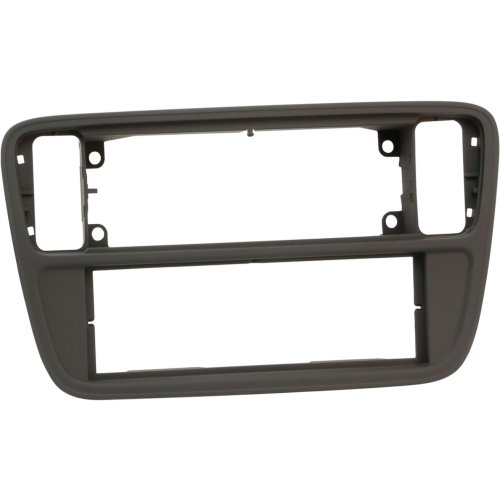 1-DIN Paneel Skoda Citigo (AA/AAN) - Seat Mii (AA/AAN) 2011-2019 Kleur: Zwart - 281340 07 - 281340-07