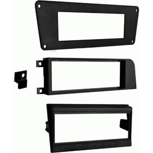 1-DIN radiopaneel Volvo 740/760/780/940/960 zwart (METRA) - 281352 09 1 - 281352-09-1
