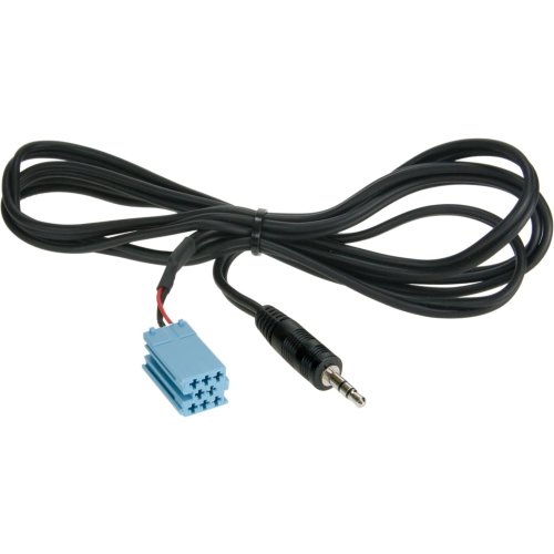 Stereo jack 3.5mm Stereo naar Mini-ISO (Blauw) 1.25meter - 311490 05 - 311490-05