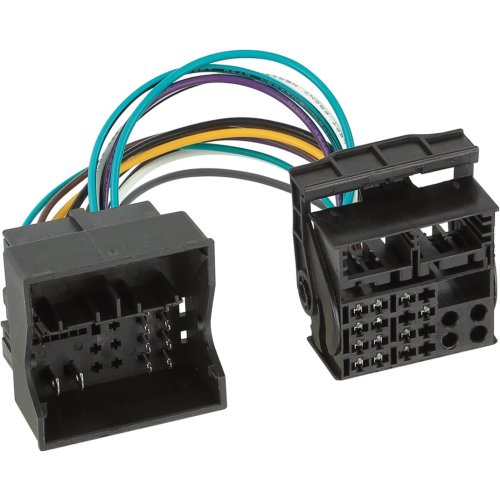 Radio aansluitkabel van MIB Quadlock nieuw naar Quadlock oud Div.modellen Audi-Skoda-Volkswagen - 321328 24 - 321328-24