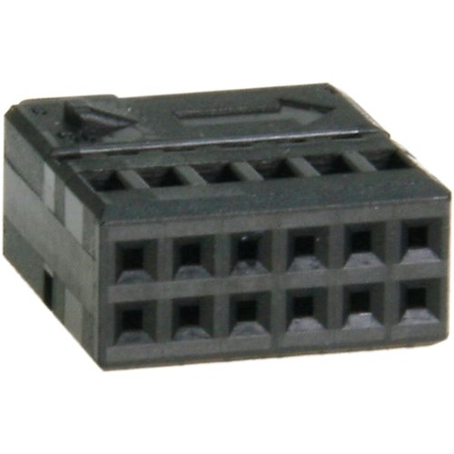 MQS female Behuizing 12-pole Quadlock additional plug (voor: 321025) (Bulk) - 33abms9 - 33ABMS9