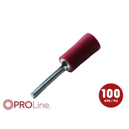 Kabelschoen 0.5x1.5 rood (100stuks) ACV PROLine - 340016 1 0 p 0 - 340016-1-0-p