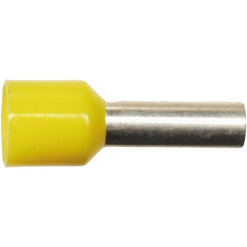 Adereindhuls Geel 6.0 mm&sup2; (100 stuks) - 340600 - 340600