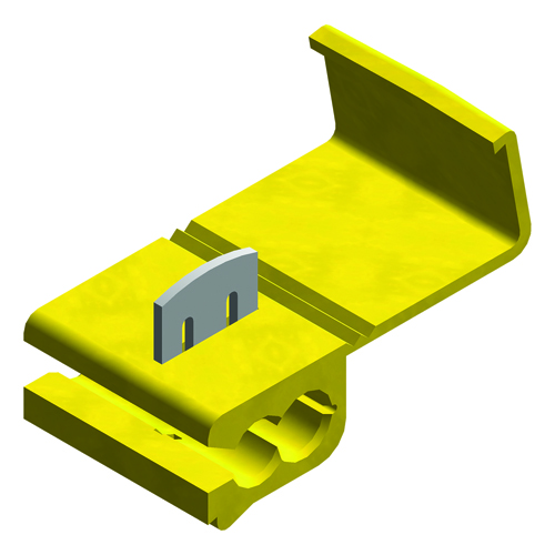 scotchlock geel enkel mes .4,0-6,0  5stuks in blister - 344001 5 p - 344001-5-p