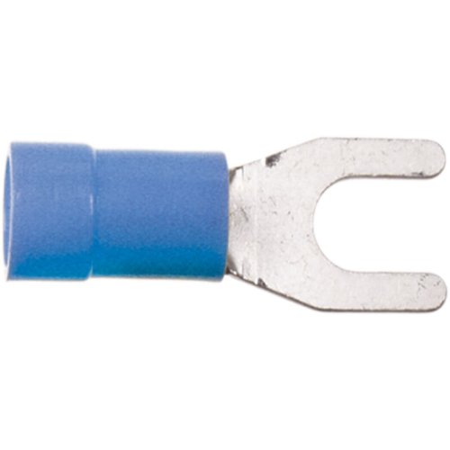 Vork Kabelschoen Blauw 1.5 - 2.5 mm&sup2; / Breedte 4.0mm (100 stuks) - 344340 2 - 344340-2