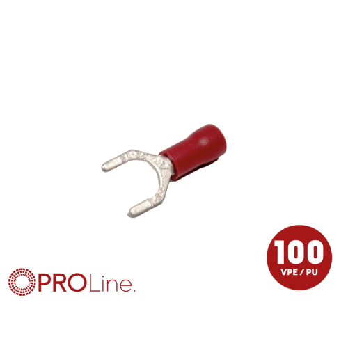 Kabelvork 0.5x1.5 rood M6 (100stuks) ACV PROLine - 344342 1 0 p 0 - 344342-1-0-p