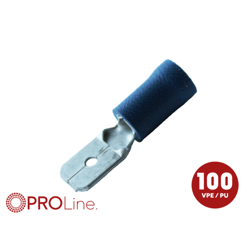 Kabelschoen 4.8x0.5 blauw (100stuks) ACV PROLine - 344814 2 0 p 0 - 344814-2-0-p
