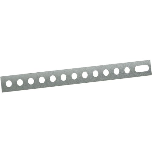 Metalen strip verzinkt lengte 168mm dikte 0.8mm 10 stuks - 349060 01 - 349060-01-10