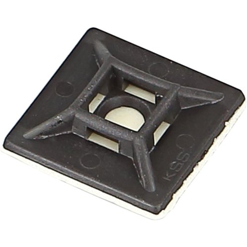 Mounts for cable tie width max. 5.5 mm 100 stuks  27.5x27.5mm - 366001 - 366001