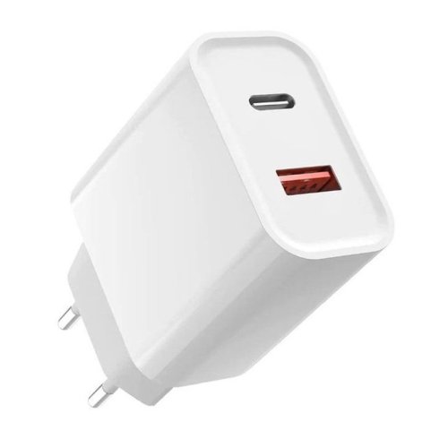 GrabNGo USB + USB-C 20W Wall Charger - Wit - 37009 2 - 37009 (22121)