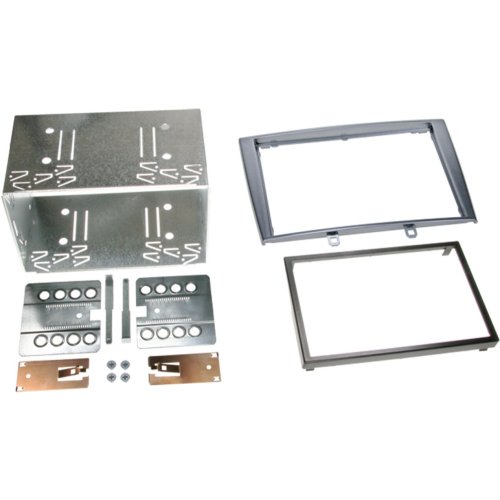 2-DIN Paneel Peugeot 308 (4**) 2007-2009 / 308 SW (4**) 2008-2009 Kleur: Zilver - 381040 01 - 381040-01