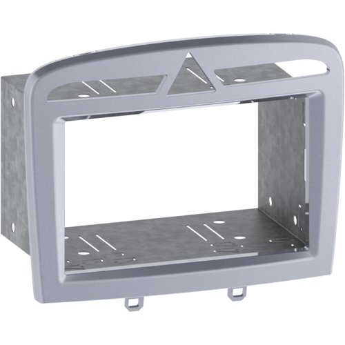 2-DIN Paneel Peugeot 308 (4**)  308 SW (4**) 308 CC (4**)  Kleur: Warm zilver  - 381040 03 2 - 381040-03-2